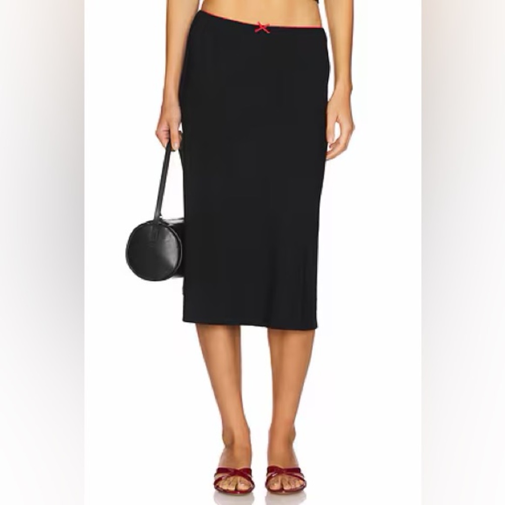 Rat Boi Bias Midi Slip Skirt